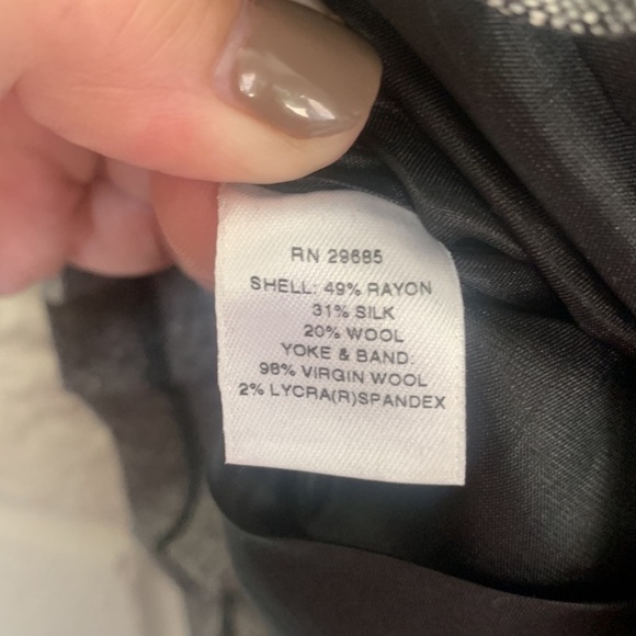 Pendleton Wool and Silk 3/4 Sleeve Size 8 Dress - Picture 7 of 7